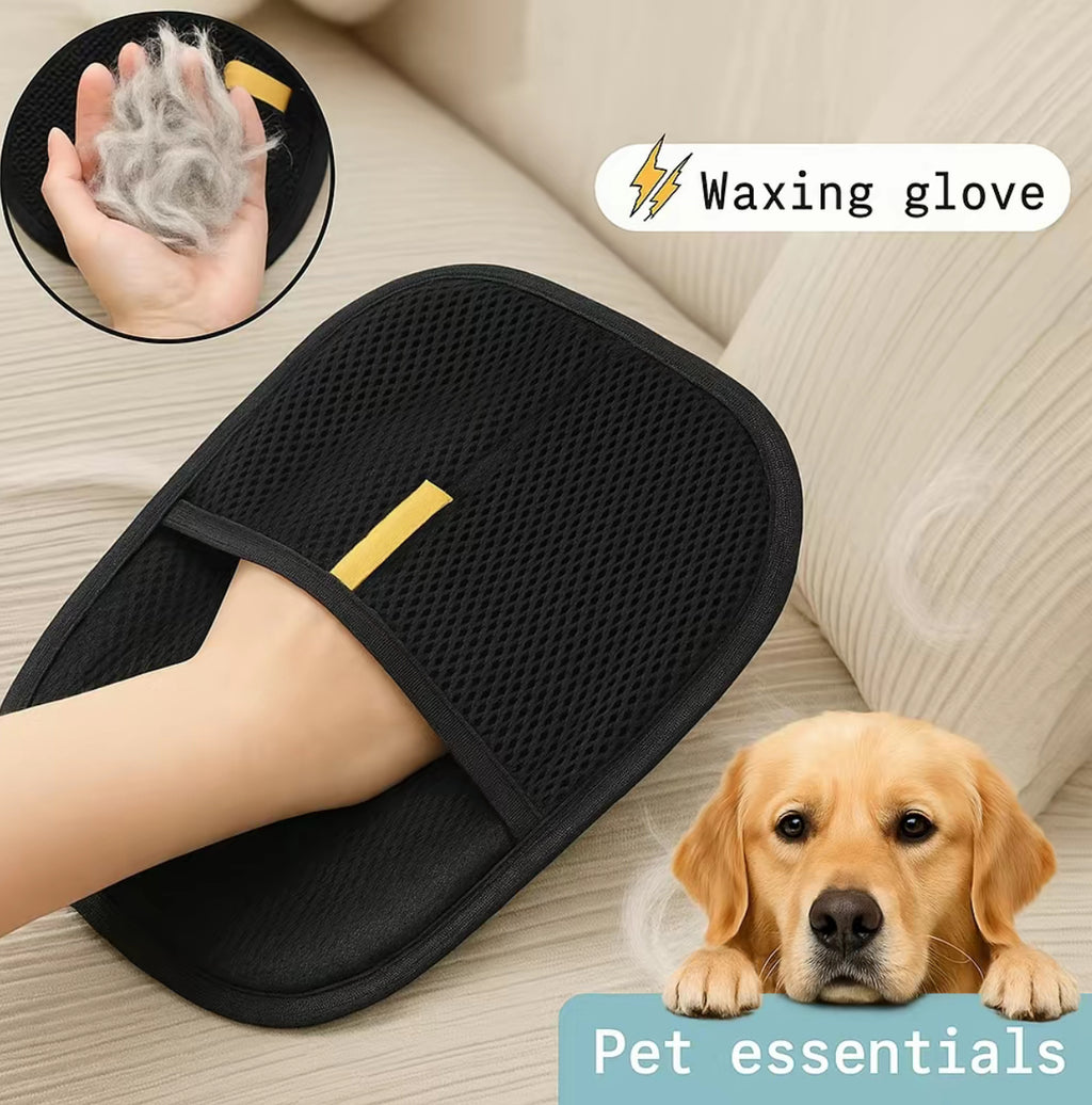 Reusable Pet Hair Remover Gloves – Double-Sided Magic Fur Removal for Dogs & Cats 2025