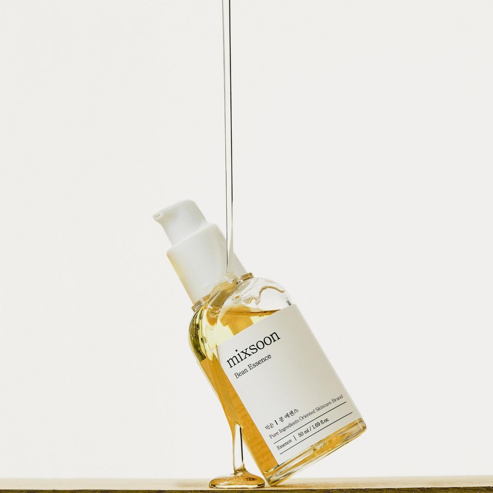 Mixsoon Bean Essence Brightening Hydrator – Fermented Soybean Korean Essence for Glass Skin, Hydration, Exfoliation, Tone Even 1.69 oz 2025 2026