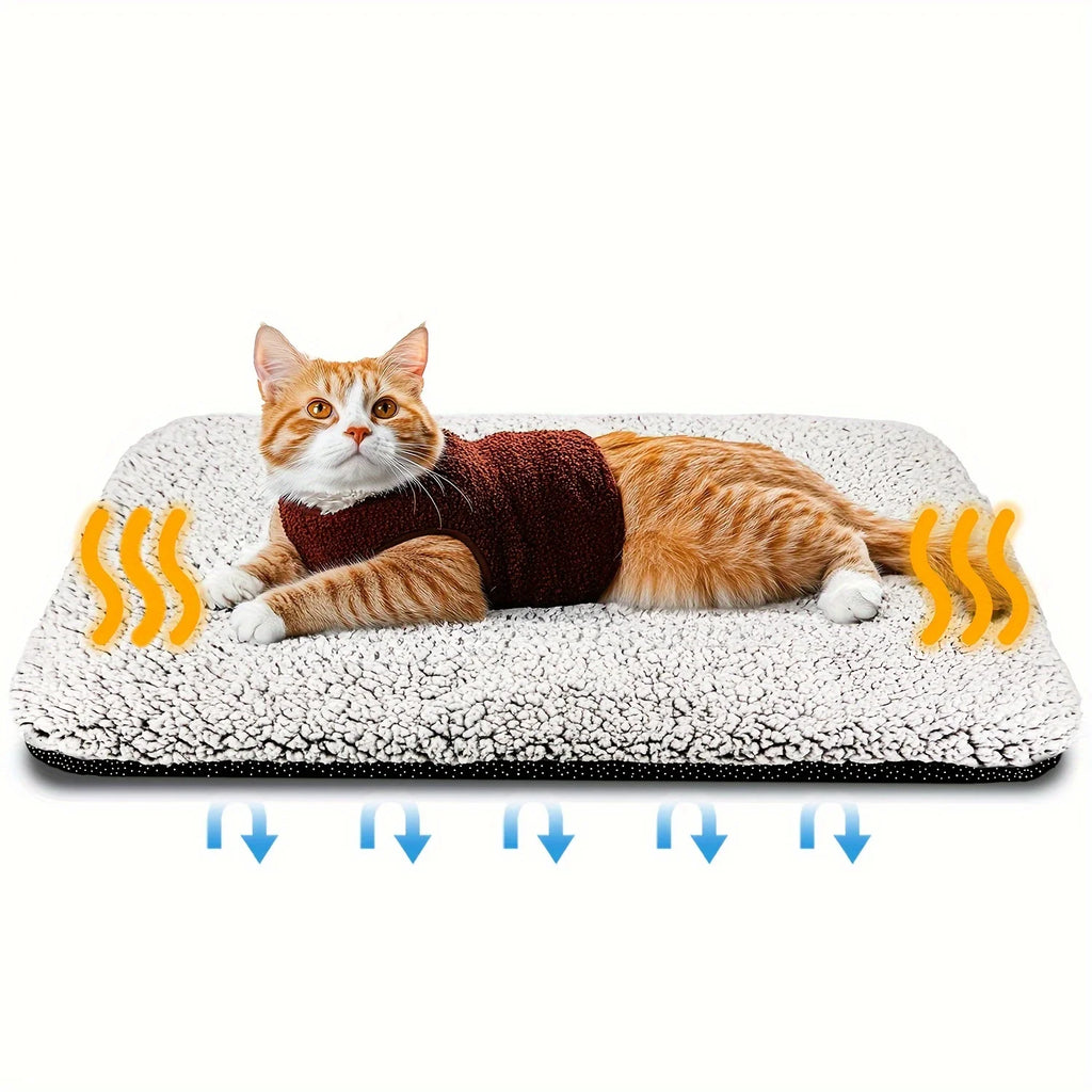 Self-Heating Dog & Cat Warmer Bed – Cozy Cave Pet Blanket with Fleece & Thermal Fabric for Small Medium Pets, Orthopedic Comfort 2025 2026