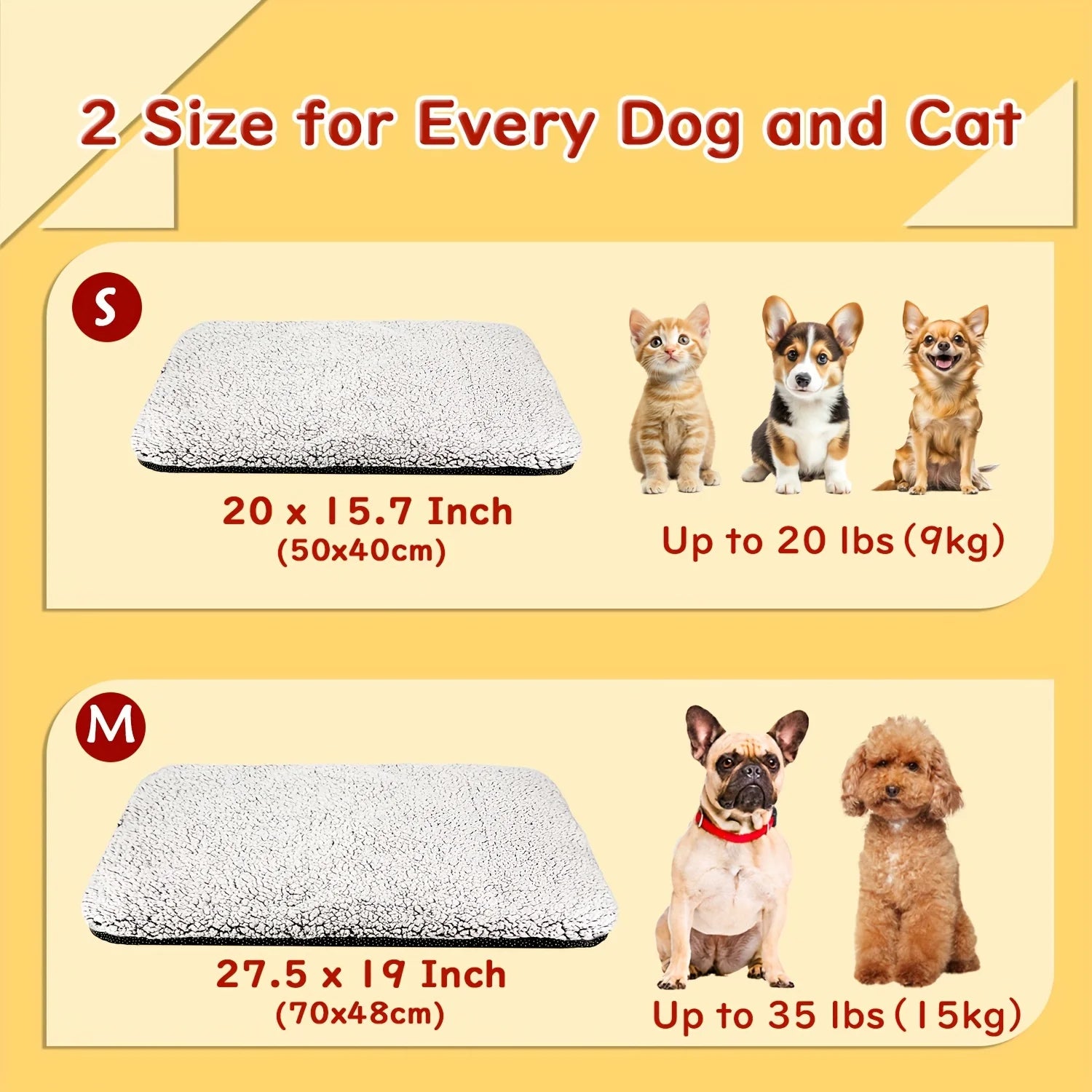 Self-Heating Dog & Cat Warmer Bed – Cozy Cave Pet Blanket with Fleece & Thermal Fabric for Small Medium Pets, Orthopedic Comfort 2025 2026