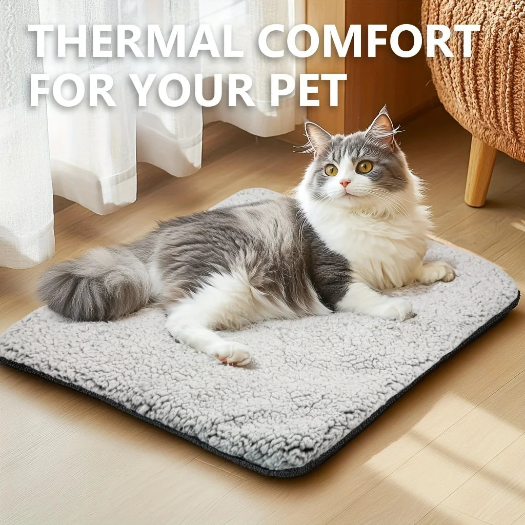 Self-Heating Dog & Cat Warmer Bed – Cozy Cave Pet Blanket with Fleece & Thermal Fabric for Small Medium Pets, Orthopedic Comfort 2025 2026