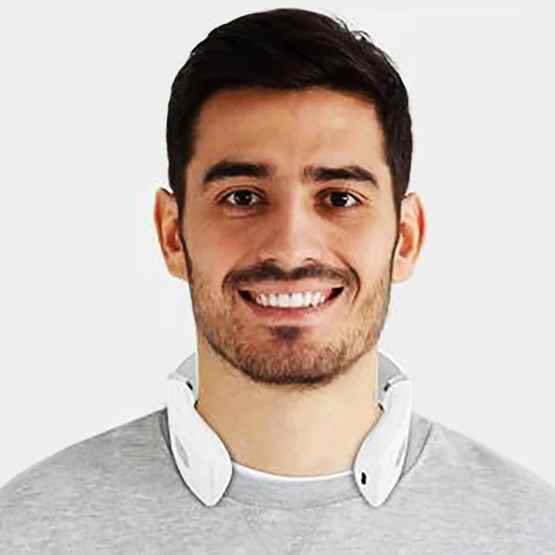 Portable Cordless Neck Massager with Heat & Vibration – Shiatsu Pain Relief 2025