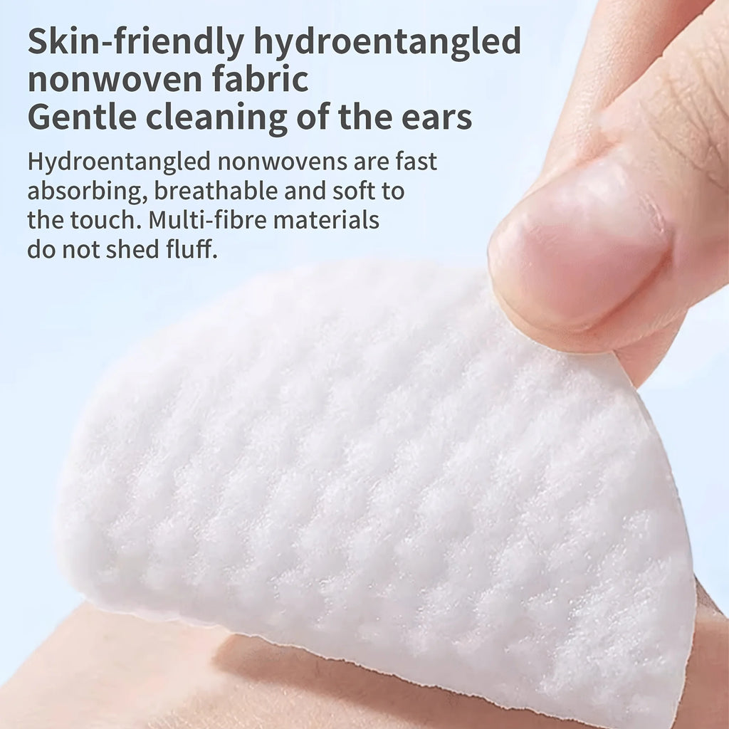 Pet Ear Cleaner Wipes for Dogs & Cats – Soft Finger Otic Cleaning Pads with Soothing Formula 200 Count