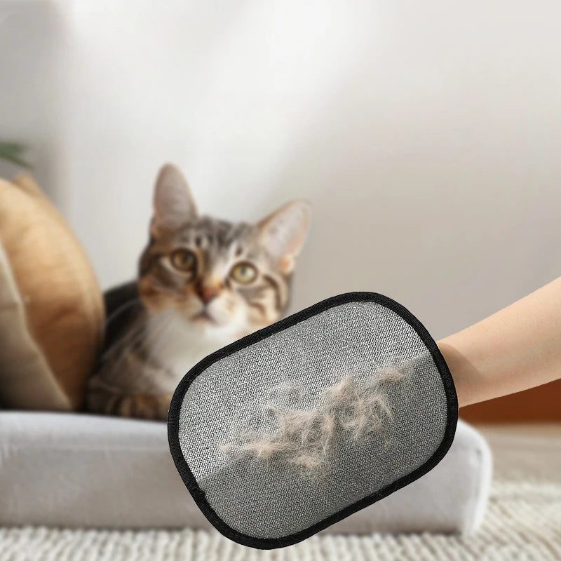 Reusable Pet Hair Remover Gloves – Double-Sided Magic Fur Removal for Dogs & Cats 2025