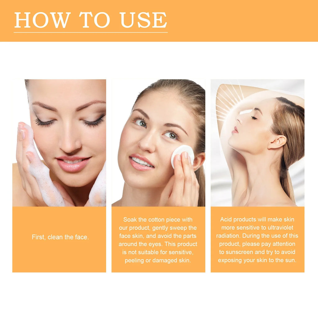 Glycolic Acid 7% Toning Solution – Acne Remover, Wrinkle Lifting, Firming Glowing Skin Toner 2025