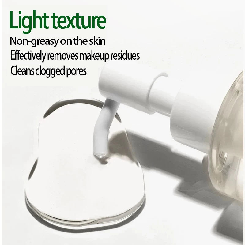 Anua Heartleaf Pore Control Cleansing Oil – Gentle Makeup Remover Blackhead Cleanser for Oily Sensitive Skin, Korean Double Cleanse 200ml 2025 2026