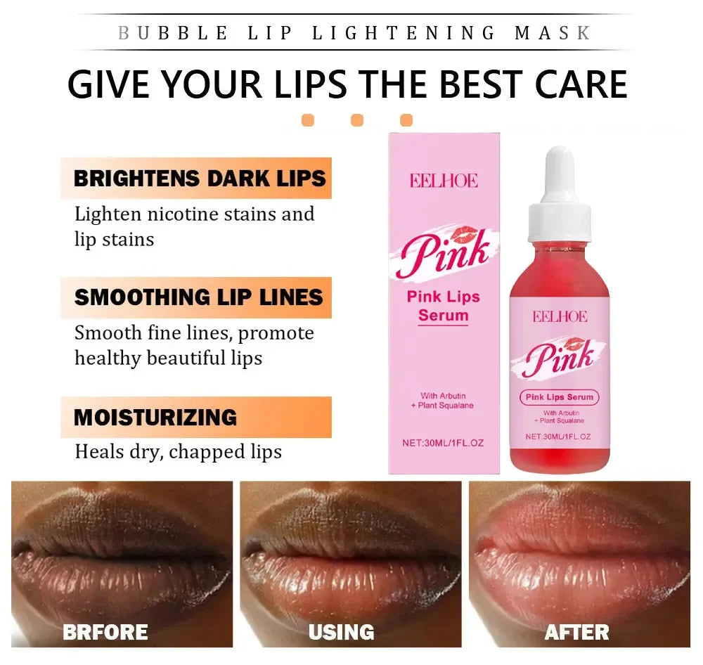 Instant Lip Plumping Essential Oil Gloss Serum – Nourishing Antiwrinkle Moisturizing Sexy Lip Care 2025 Dark Smoke Lip Care